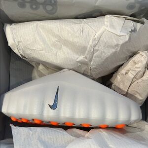 Nike Kids Sandals Gray and Orange